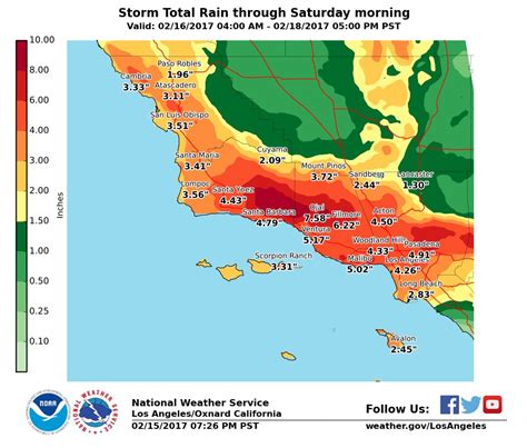 Rainfall totals los angeles last 48 hours - Mar 30, 2023 · So far this wet season, downtown Los Angeles has received 26.80 inches of rain. That's well above the average for October through March of 12.90 inches. Here are the two-day rainfall totals from ... 